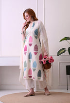 Serene Sorbet Suit Set