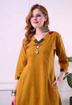 musterd Ethnic Meadow Pocket Kurta set