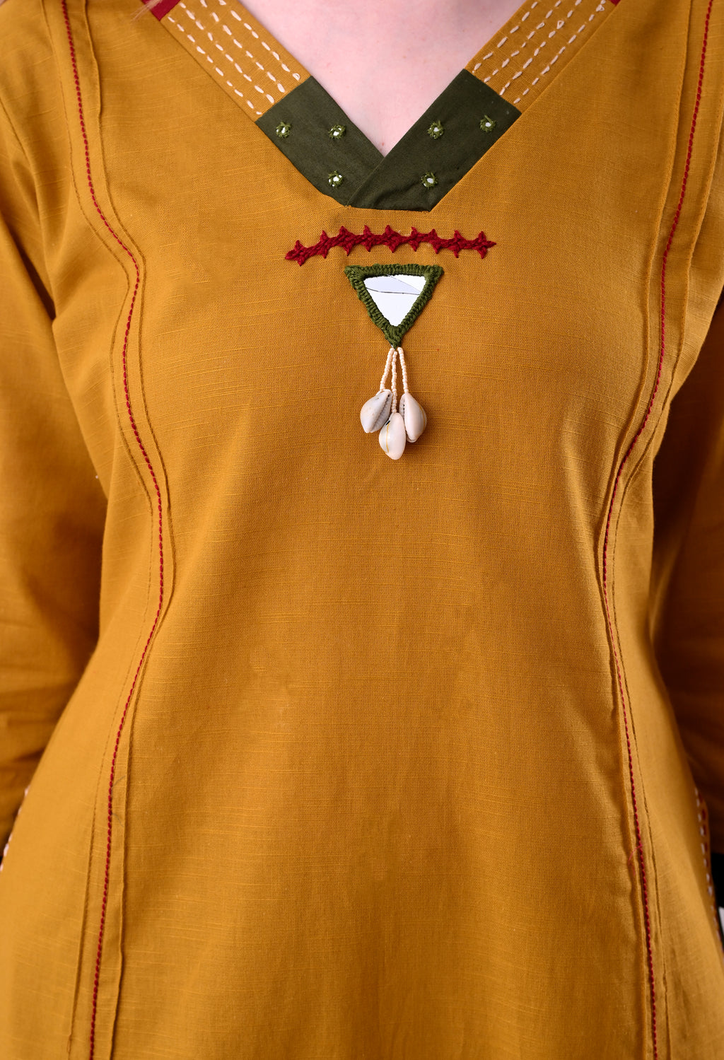 musterd Ethnic Meadow Pocket Kurta set