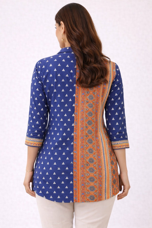Modern Mosaic Printed Kurti