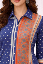 Modern Mosaic Printed Kurti