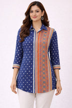 Modern Mosaic Printed Kurti